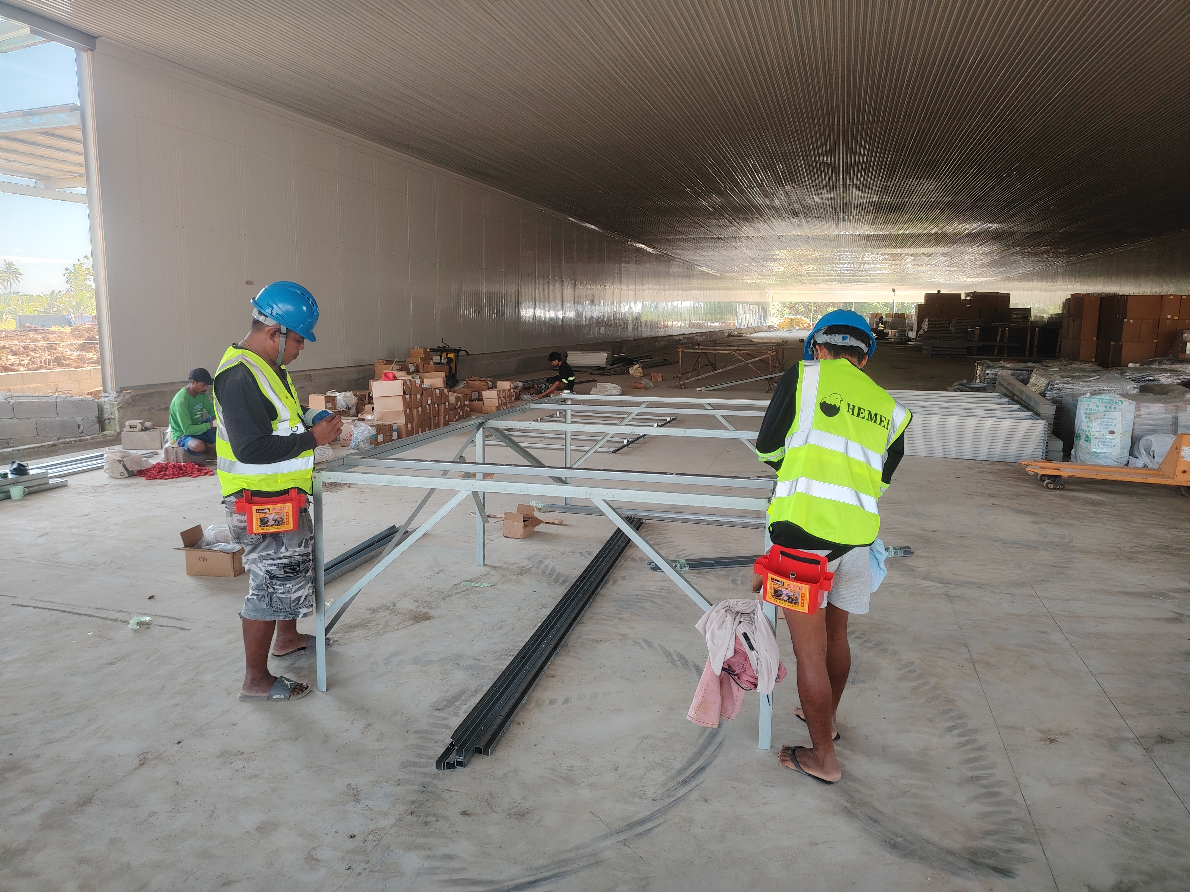 Automatic Harvesting Broiler Cage Installation In Camarines Sur